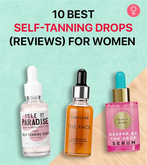 top rated self tanning drops.